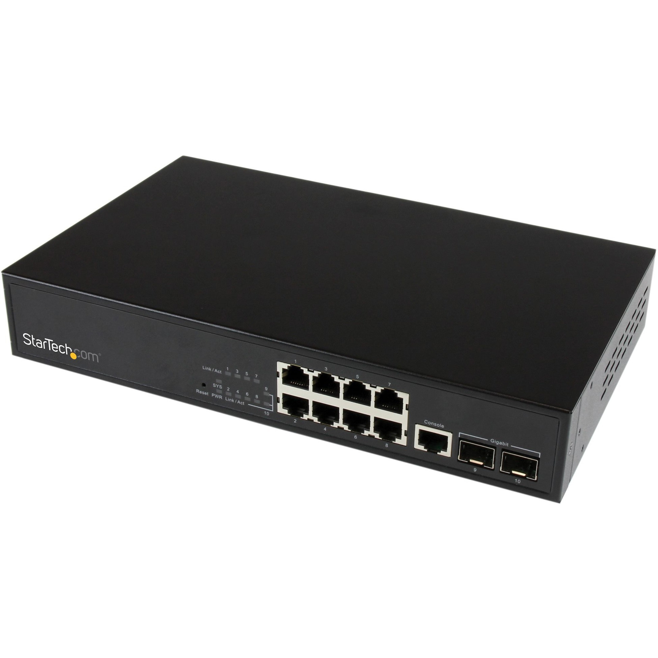 IES101GP2SFW, Switch Ethernet Startech Is101GP2SFW, 8 ports, M