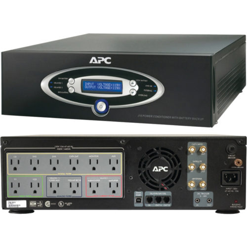 APC J Type 1000VA Tower UPS1000VA/600W6.4 Minute Full Load12 x NEMA 5-15R J10BLK