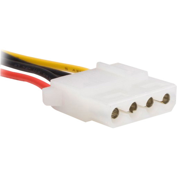 Startech .com Serial ATA 15 Pin to LP4 Power Cable Adapter w/ 2 Extra LP46 LP4SATAFM2L