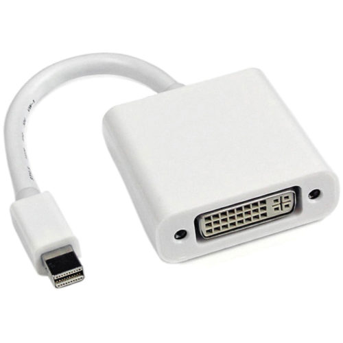 Axiom Mini DisplayPort Male to DVI Female Adapter for AppleMB570LL/BDVI/Mini DisplayPort Video Cable for Projector, Monitor, iMac, Ma… MB570LL/B-AX