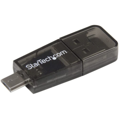 Startech Star Tech.com Micro SD to Micro USB / USB OTG Adapter Card Reader For Android DevicesConnect a Micro SD card to your computer or OTG mob… MSDREADU2OTG