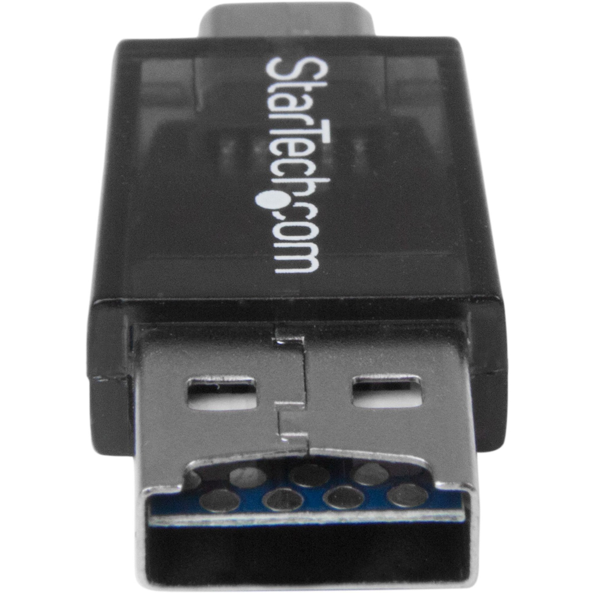 StarTech.com Lecteur de cartes Micro SD - Adaptateur Micro SD vers Micro USB  / USB pour appareils OTG Android