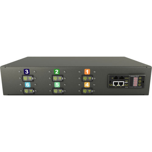 Vertiv Geist rPDU MN03EDR1-15P3B8-5CS15A0H10-S 15-Outlets PDUMonitored3P+E CA3 x U-Lock IEC 60320 C13, 12 x U-Lock IEC 60320 C19230 V AC -… NI30065L