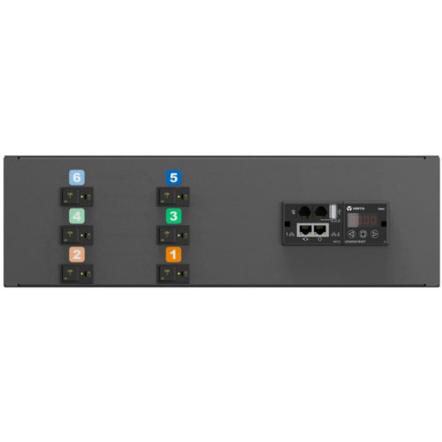 Vertiv Geist rPDU MNS3E3R1-18P993-3PS56B0H10-S 18-Outlets PDUSwitched3P+N+E (IP44)9 x U-Lock IEC 60320 C13, 9 x U-Lock IEC 60320 C19230 V… NS30077L