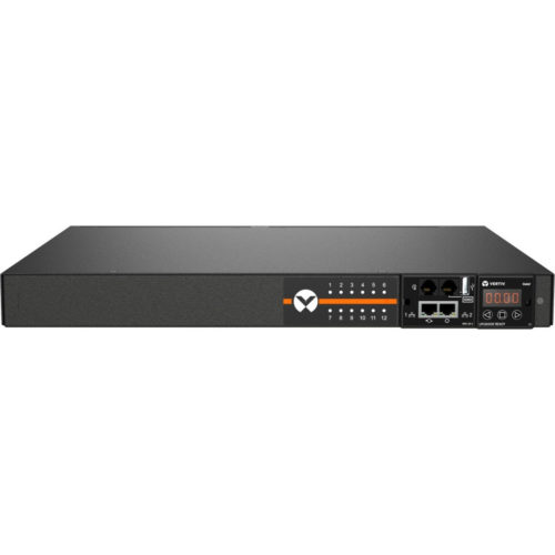 Vertiv Geist rPDU MNS3E1R5-12S153-1ST5A0H10-S 12-Outlets PDUSwitchedNEMA 5-15P12 x NEMA 5-15R120 V ACNetwork (RJ-45)HorizontalRack… NS30201