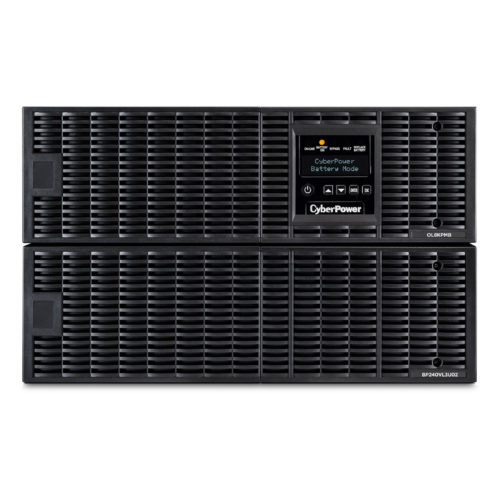 Cyber Power OL8KRTMB Smart App Online UPS Systems8000VA/8000W, 200240 VAC, Hardwire, 6U, Rack / Tower, Sine Wave, 7 Outlets, LCD, Pan… OL8KRTMB