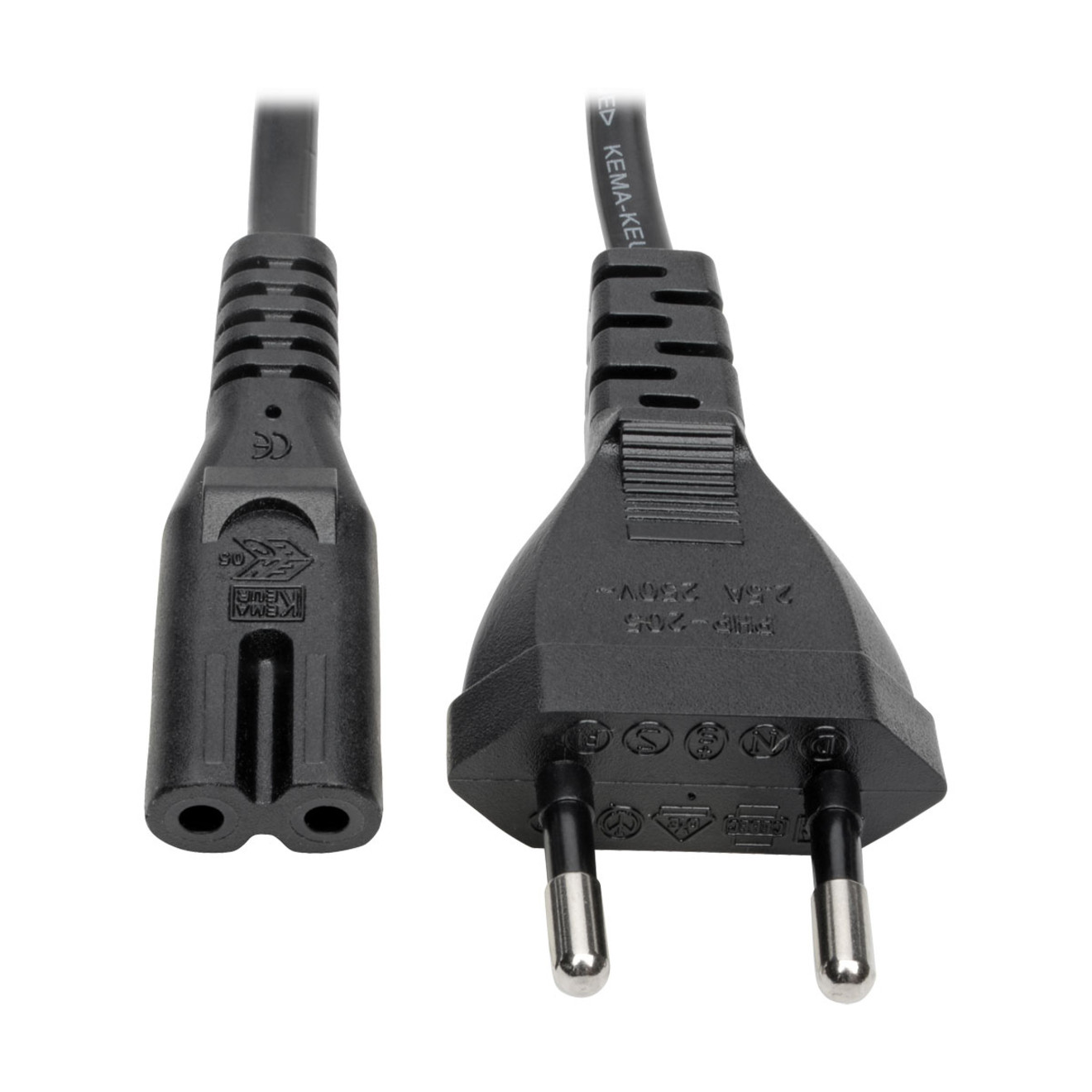 Tripp Lite Standard Power Cord250 V AC / 2.50 ABlack6 ft Cord LengthEurope, Middle East, Russia, South America, Africa, Asia P059-006