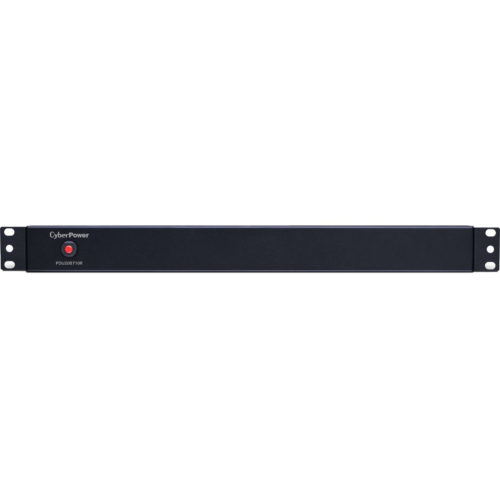 Cyber Power PDU20BT10R 100125 VAC 20A Basic PDU10 Outlets, 15 ft, NEMA L5-20P, Horizontal, 1U, Lifetime Warranty PDU20BT10R