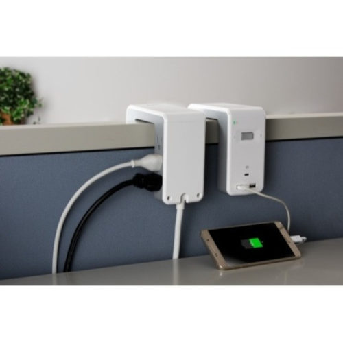 APC by Schneider Electric SurgeArrest Essential 6-Outlet Surge Suppressor/Protector6 x NEMA 5-15R, 3 x USB1080 J120 V AC Input PE6U21W