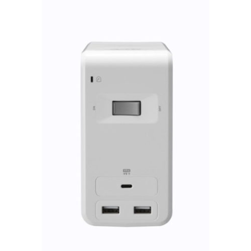 APC by Schneider Electric SurgeArrest Essential 6-Outlet Surge Suppressor/Protector6 x NEMA 5-15R, 3 x USB1080 J120 V AC Input PE6U21W
