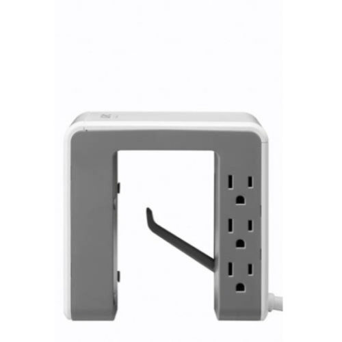 APC by Schneider Electric SurgeArrest Essential 6-Outlet Surge Suppressor/Protector6 x AC Power, 4 x USB1080 J120 V AC Input120 V AC… PE6U4W