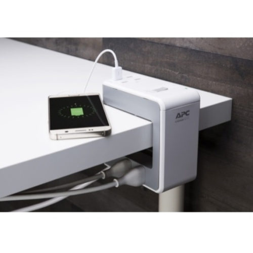 APC by Schneider Electric SurgeArrest Essential 6-Outlet Surge Suppressor/Protector6 x AC Power, 4 x USB1080 J120 V AC Input120 V AC… PE6U4W