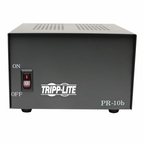 Tripp Lite DC Power Supply 10A 120VAC to 13.8VDC AC to DC Conversion TAA GSATAA Compliant PR10