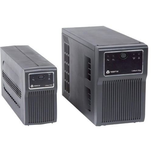 Vertiv Liebert PSA 1000VA UPS 230VAC (PSA1000MT3-230U)1000VA/600W5 Minute Full Load6 x IEC 320-C13Battery Backup System, 2 x… PSA1000MT3-230U