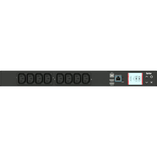 Raritan PX3 14-Outlets PDUMonitoredNEMA L6-20P (2P3W)8 x IEC 60320 C13, 6230 V ACNetwork (RJ-45)1UHorizontalRack-mount… PX3-1176R