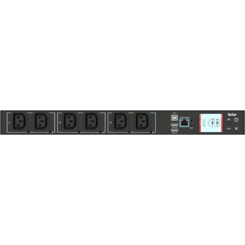 Raritan PX3-5543R 6-Outlets PDUMonitoredIEC 60309 3P+N+E 6h 16A (4P5W)6 x IEC 60320 C13400 V ACNetwork (RJ-45)1UHorizonta… PX3-5543R