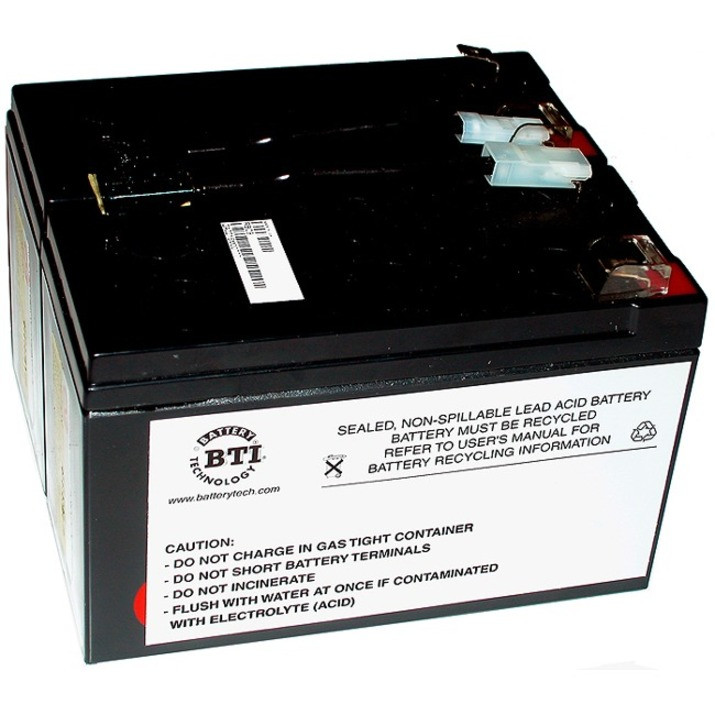 Battery Technology BTI UPS Replacement  Cartridge #912 V DCLead Acid RBC9-SLA9-BTI