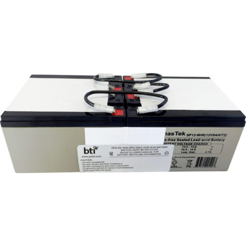 Battery Technology BTI Replacement  3U for TRIPP LITEUPS Lead Acid12 V DCLead AcidSpill Proof RBC94-3U-BTI