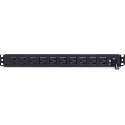 Cyber Power Rackbar Surge Suppressor RM 1U RKBS20S6F10R 20A 16-OutletReceptacles: 16 x NEMA 5-20R1800J RKBS20S6F10R