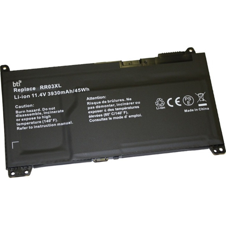 Battery Technology BTI For Notebook Rechargeable3930 mAh11.40 V RR03XL-BTI
