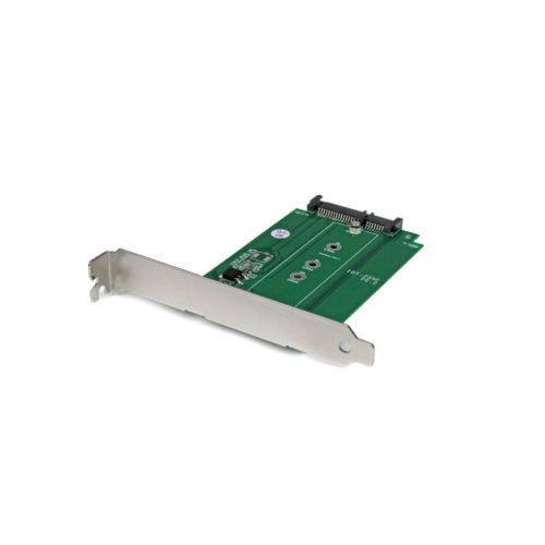 Startech .com M.2 to SATA SSD adapterexpansion slot mountedNGFF solid state drive to SATA converter0.7″ Width x 3.7″ Height x 4.7″… S32M2NGFFPEX