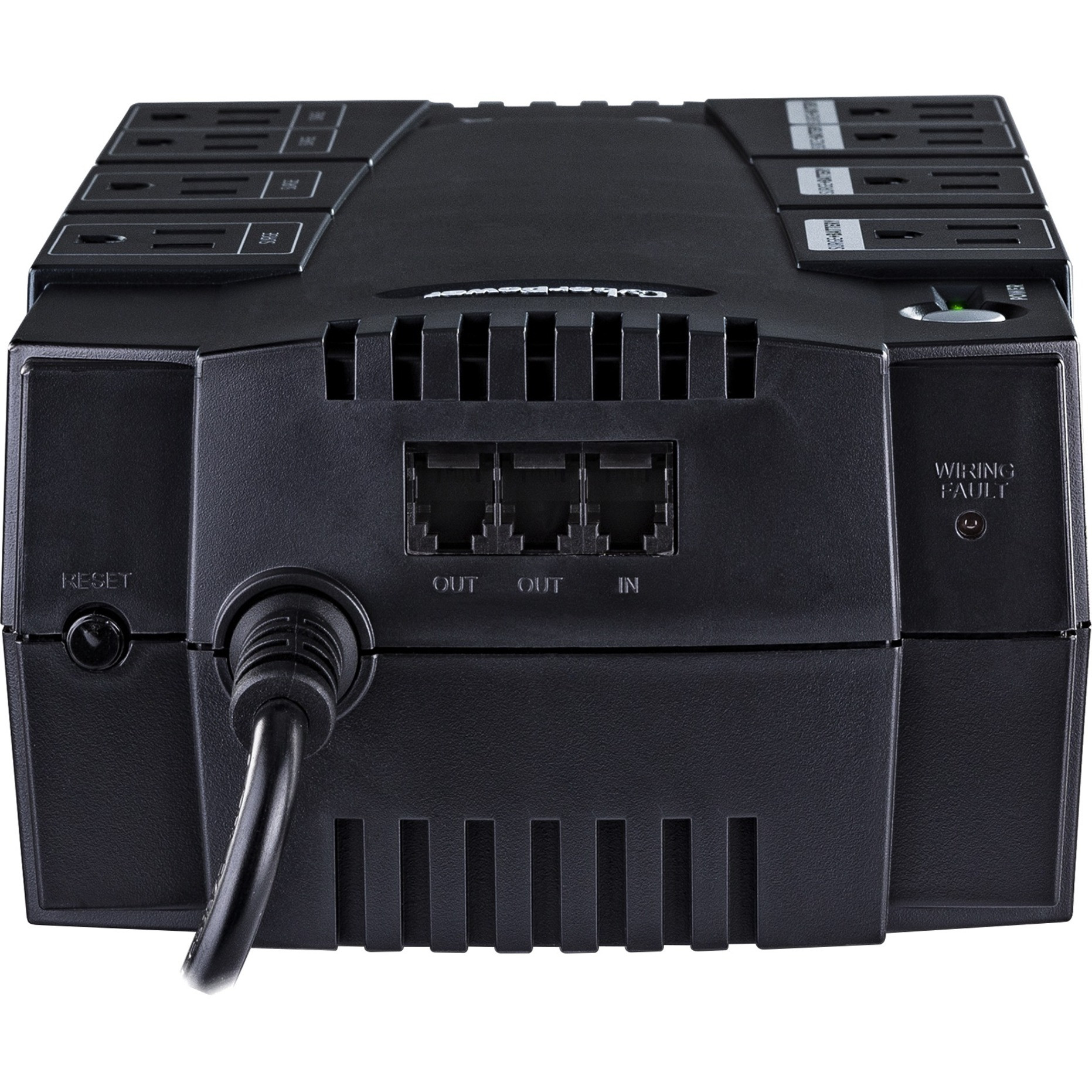 Cyber Power SE450G Battery Backup UPS Systems450VA/260W, 120 VAC, NEMA 5-15P, Compact, 8 Outlets, $75000 CEG,  Warranty SE450G