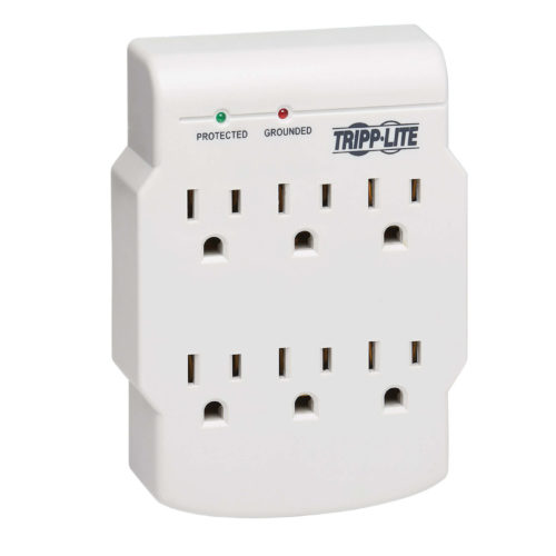 Tripp Lite SK6-0 6-Outlet Surge Suppressor6 x NEMA 5-15R1800 VA540 J120 V AC Input SK6-0/SPIKEBLOK