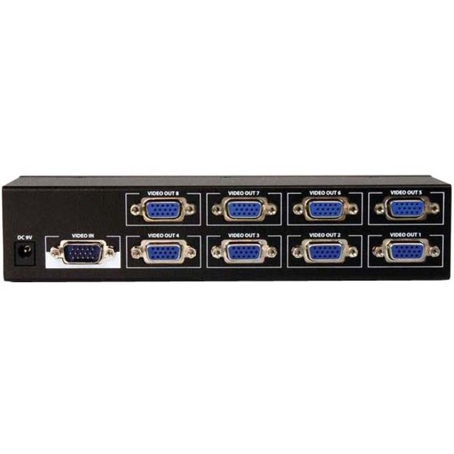 Startech .com 8 Port VGA Video Splitter250 MHzVGA Video Splitter / Distribution Amplifier 8 PortVideo splitter8 ports1 x HD-15 Vide… ST128L