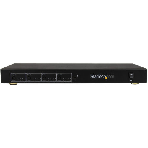 Startech .com 4×4 HDMI Matrix Switcher and HDMI over HDBaseT CAT5 Extender230ft (70m)1080pShare and extend four HDMI video sources up… ST424HDBT