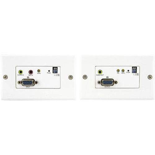 Startech .com VGA Wall Plate Video Extender over Cat51 x 1WUXGA984.25ft STUTPWALLA