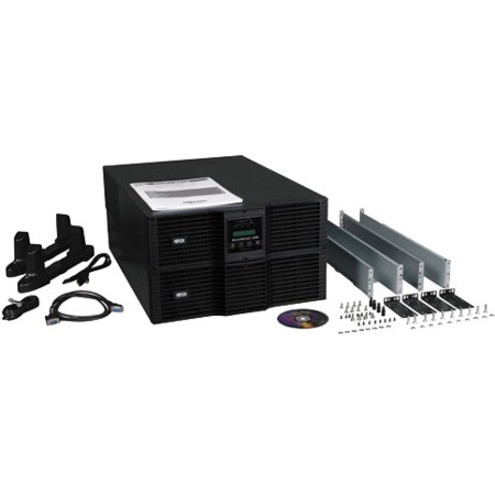 Tripp Lite UPS Smart Online 10000VA 9000W Rackmount 10kVA 200-240V USB DB9 Manual Bypass Switch Hot Swap 6URM6 Minute Full Load10kVA -… SU10000RT3U