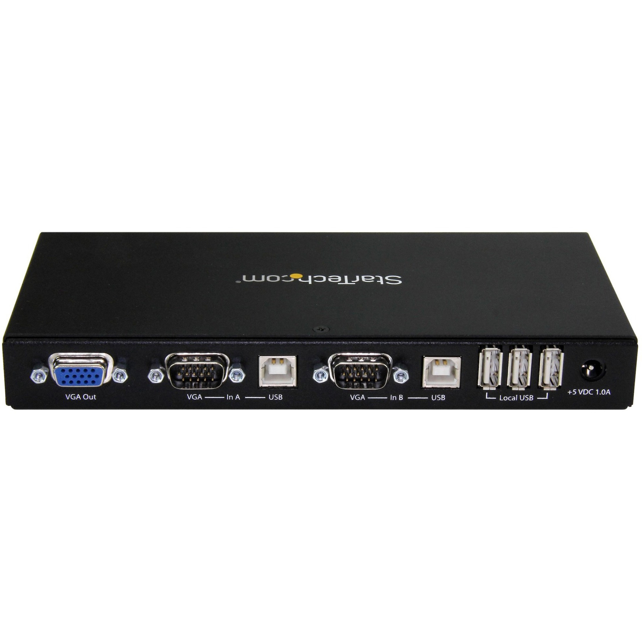 Startech .com 2-port KVM Console AdapterLaptop-to-ServerRackmount Crash Cart AdapterInstantly turn your laptop into a 2-port KVM cons… SV231USBLC