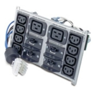 APC Symmetra RM Power Backplate2, 8 x IEC 320 EN 60320 C19, IEC 320 EN 60320 C13 Female, Female SYPD4
