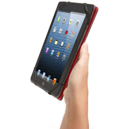 Targus Kickstand THZ18401US Carrying Case Apple iPad TabletRedWater ResistantTwill Body8.3″ Height x 5.9″ Width x 0.8″ Depth THZ18401US