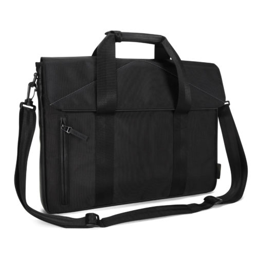 Targus Slim Case TST595 Carrying Case (Briefcase) for 16″ NotebookBlackWeather Resistant FlapShoulder Strap, Handle, Trolley Strap TST595