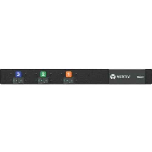 Vertiv Geist rPDU DU00X1R1-12CF17-1S02A9H00-S 12-Outlets PDUBasicUniversal Input12 x Combination C13/C19230 V AC, 415 V AC1UHorizontal… U1076