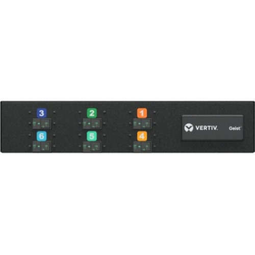 Vertiv Geist rPDU DU00X2R1-24CF17-2S02A9H00-S 24-Outlets PDUBasicUniversal Input24 x Combination C13/C19240 V AC, 415 V AC2UHorizontal… U1077