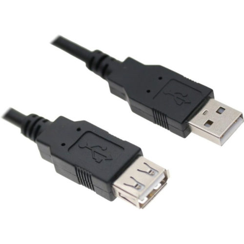 Axiom USB 2.0 Type-A to USB Type-A Extension Cable M/F 6ft6 ft USB Data Transfer Cable for Mouse, Keyboard, Hard Drive, Printer, Camera… USB2AAMF06-AX