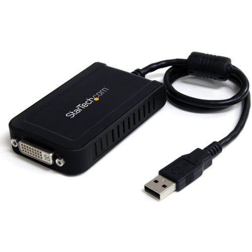 Startech .com USB to DVI External Video Card Multi Monitor Adapter1920x1200Connect a DVI display for an extended desktop multi-monitor US… USB2DVIE3