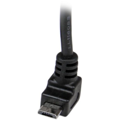 Startech .com 2m Micro USB CableA to Up Angle Micro BCharge or sync your Micro USB devices, with the cable kept out of the way2m USB t… USBAUB2MU