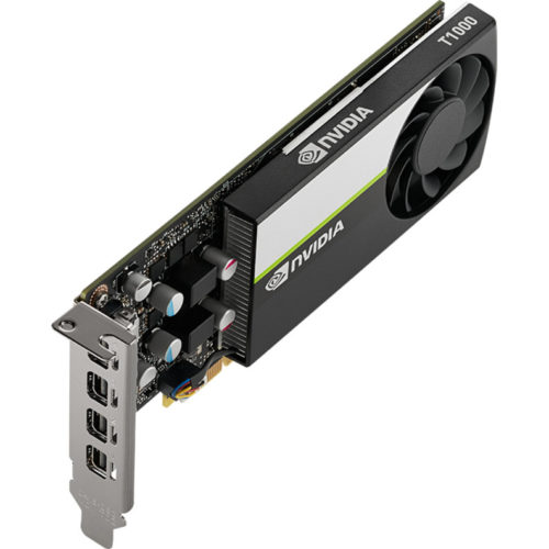 PNY Technologies NVIDIA T1000 Graphic Card4 GB GDDR6Low-profile128 bit Bus WidthPCI Express 3.0 x16 VCNT1000-PB