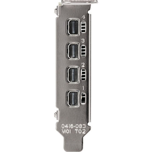 PNY Technologies NVIDIA T600 Graphic Card4 GB GDDR6Low-profile128 bit Bus WidthPCI Express 3.0 x16Mini DisplayPort VCNT600-PB