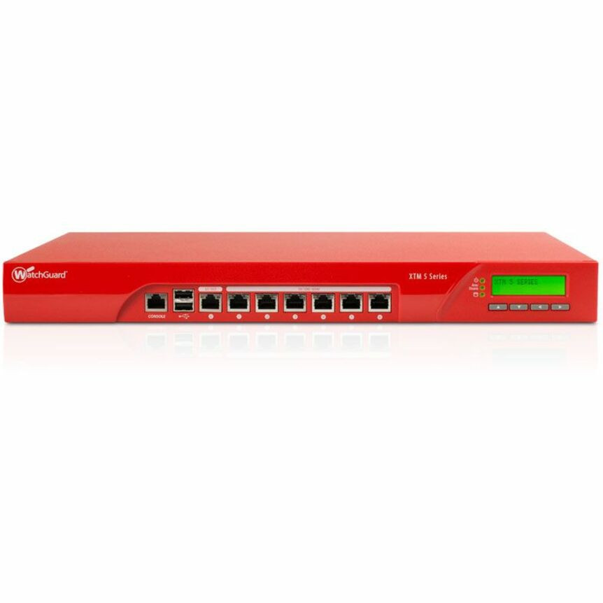 WatchGuard Trade Up to  XTM 510 and 3-yr Security Bundle7 Port10/100/1000Base-T, 10/100Base-TXGigabit Ethernet179.20 MB/s Firewall T… WG510063