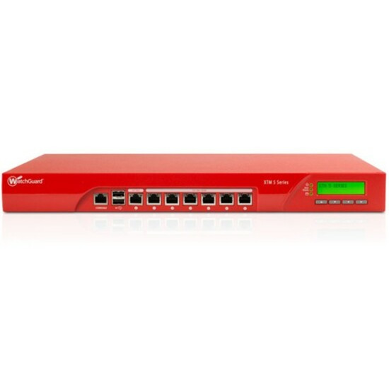 WatchGuard XTM 520 and 1-yr LiveSecurity7 Port10/100/1000Base-T, 10/100Base-TXGigabit Ethernet243.20 MB/s Firewall Throughput WG520001