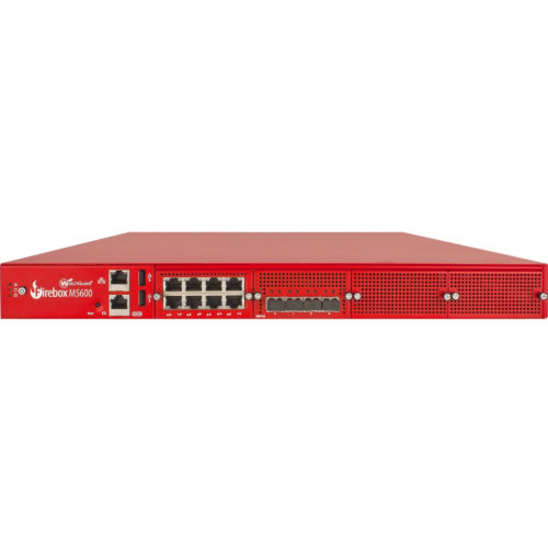 WatchGuard Trade up to  Firebox M5600 with 1-yr Total Security Suite8 Port10GBase-X, 1000Base-T10 Gigabit EthernetRSA, AES (256-bit)… WG561671