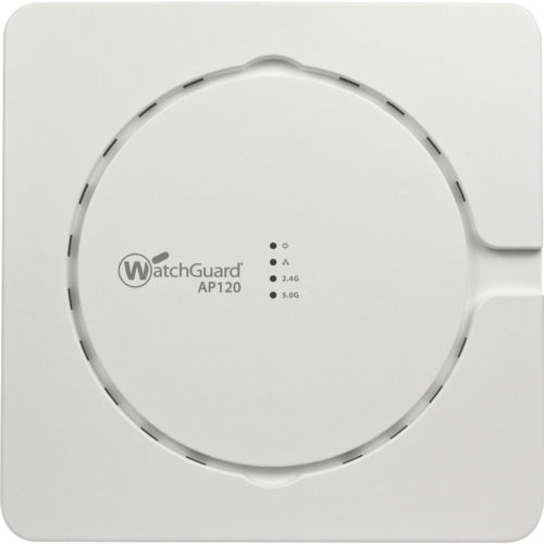 WatchGuard AP120 IEEE 802.11ac 1.14 Gbit/s Wireless Access Point5 GHz, 2.40 GHzMIMO Technology1 x Network (RJ-45)Gigabit Ethernet -… WGA12731