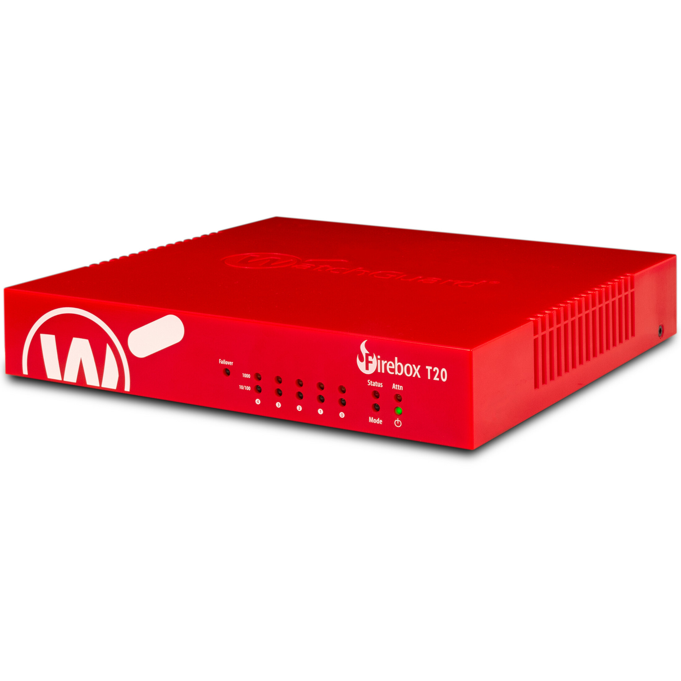 WatchGuard Firebox T20 MSSP Network Security/Firewall Appliance5 Port10/100/1000Base-TGigabit Ethernet5 x RJ-45Tabletop WGT20997-WW