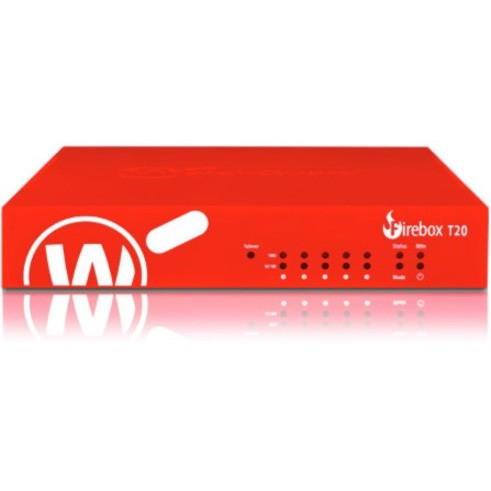 WatchGuard Firebox T20-W NFR Hardware (WW)5 Port10/100/1000Base-TGigabit EthernetWireless LAN IEEE 802.11ac5 x RJ-45Tablet… WGT21023-WW