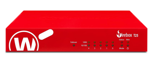 WatchGuard-Firebox T25 Firewall/w Intrusion Prevention – optional integrated Wi-Fi 6 WGT25675