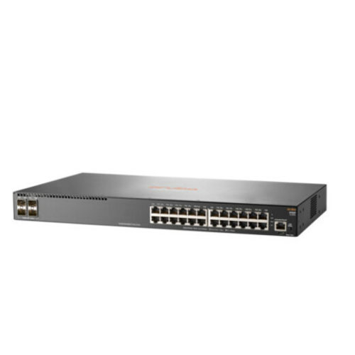 Aruba HPE 2930F 24G 4SFP Switch24 PortsManageableGigabit Ethernet1000Base-X, 10/100/1000Base-TX3 Layer SupportedModular4 SFP S… JL259A#ABA